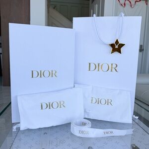 Christian Dior 🌟 Empty Gift Storage Shoe Box Set